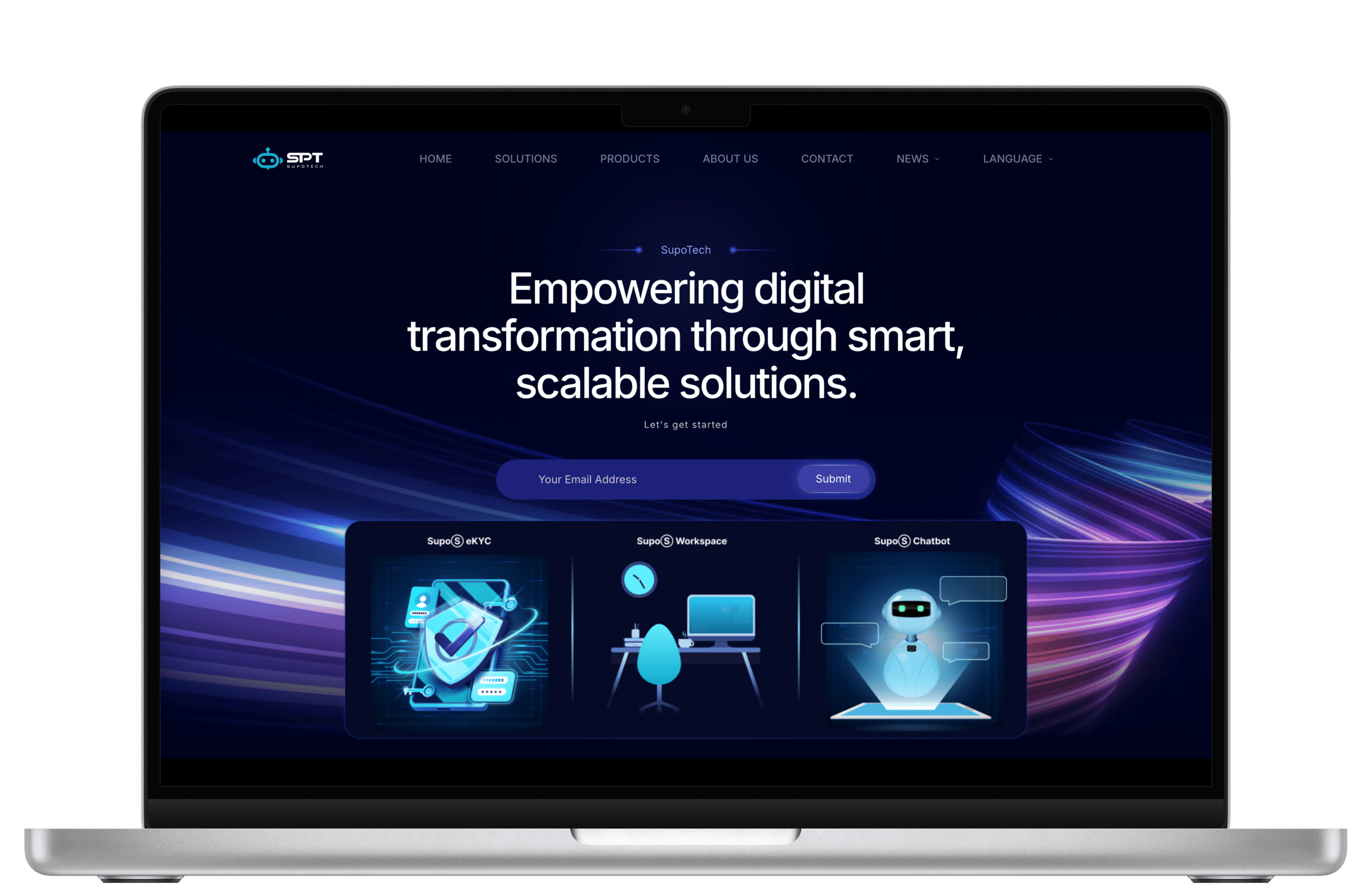 Ra mắt website trang chủ của SupoTech
